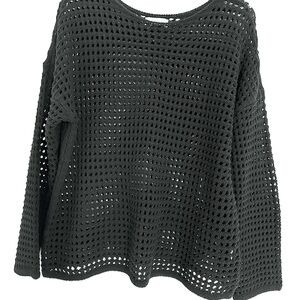 Nine West Black Knit Top